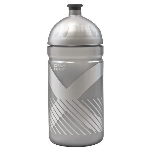 Zdravá lahev SPORT XO stříbrná 0,5l