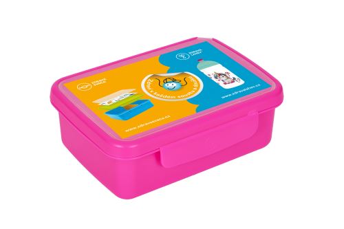 Zdravá sváča komplet box FLUO fialová 807