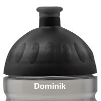 Zdravá lahev SPORT XO černá 0,5l se jménem