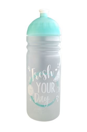 Zdravá lahev Fresh 2v1 tyrkysová 0,7l