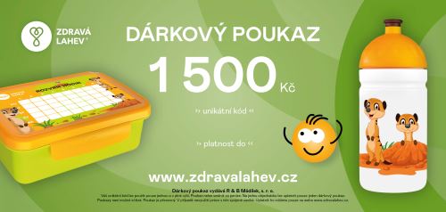 Dárkový poukaz 1500 Kč