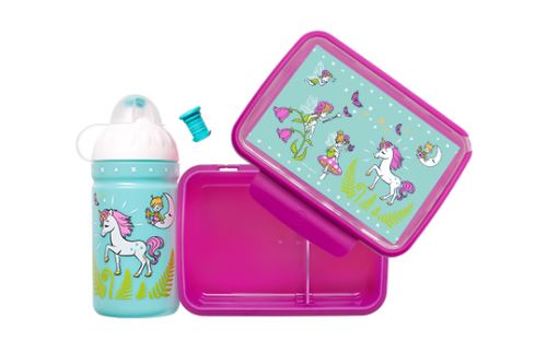 SET Jednorožec a víly - fialová 2385 (2)